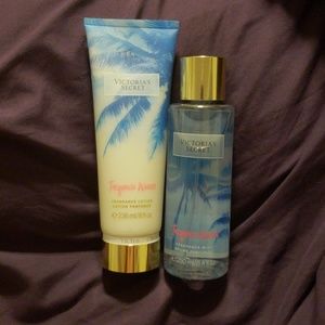Body lotion and body spray